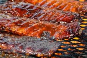 Spareribs van de BBQ