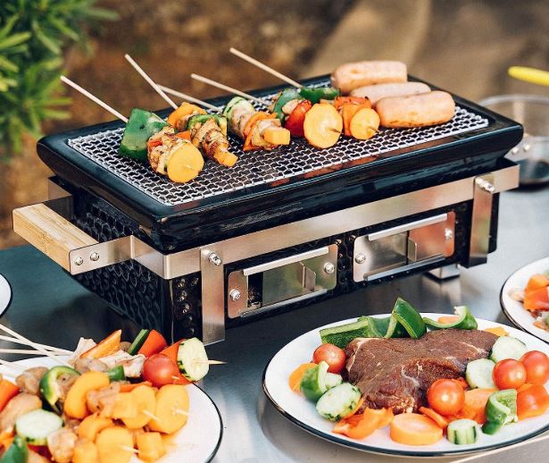 Hibachi + Yakitori grill