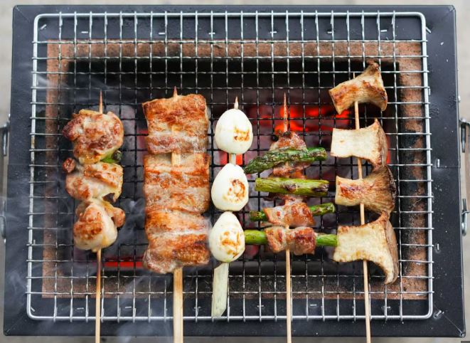 Hibachi + Yakitori grill