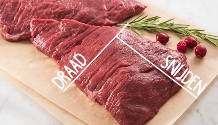 Wat is werkvlees + waarom haaks op de draad snijden?